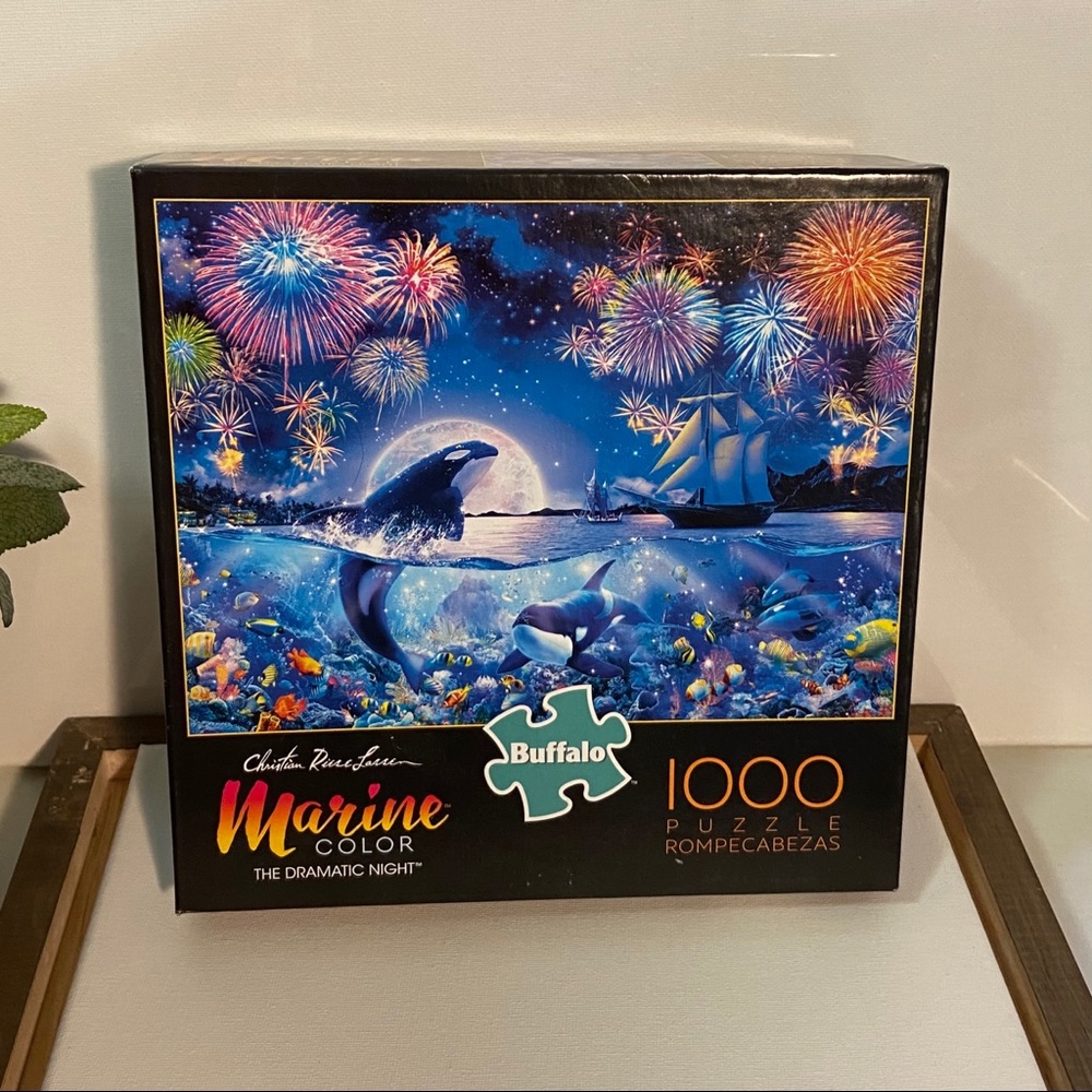 Buffalo 1000 Piece Puzzle | Marine Color
